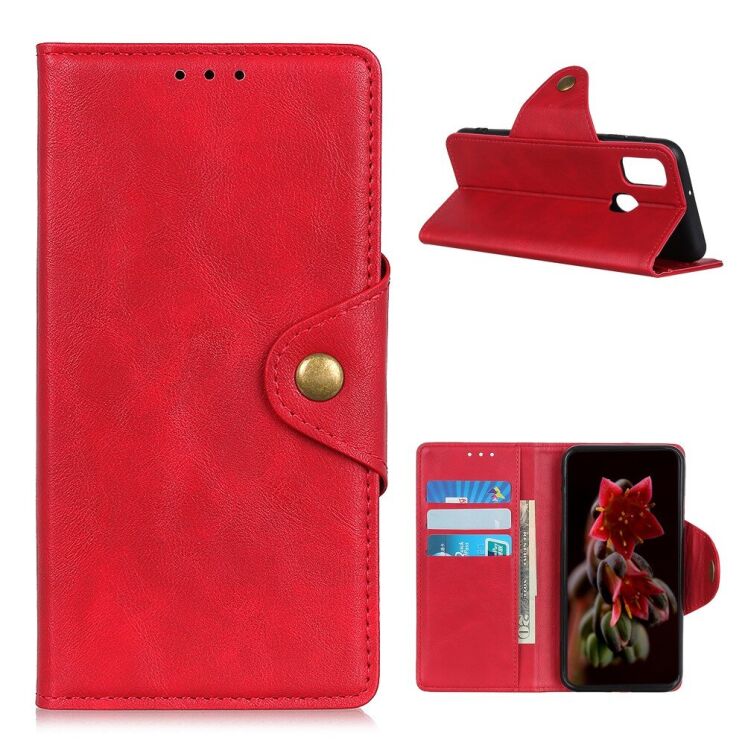 Чехол UniCase Vintage Wallet для ZTE Blade A7s - Red: фото 1 из 13