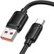 Кабель Hoco X115 USB to Type-C (100W, 1m) - Black (896390B). Фото 2 з 7