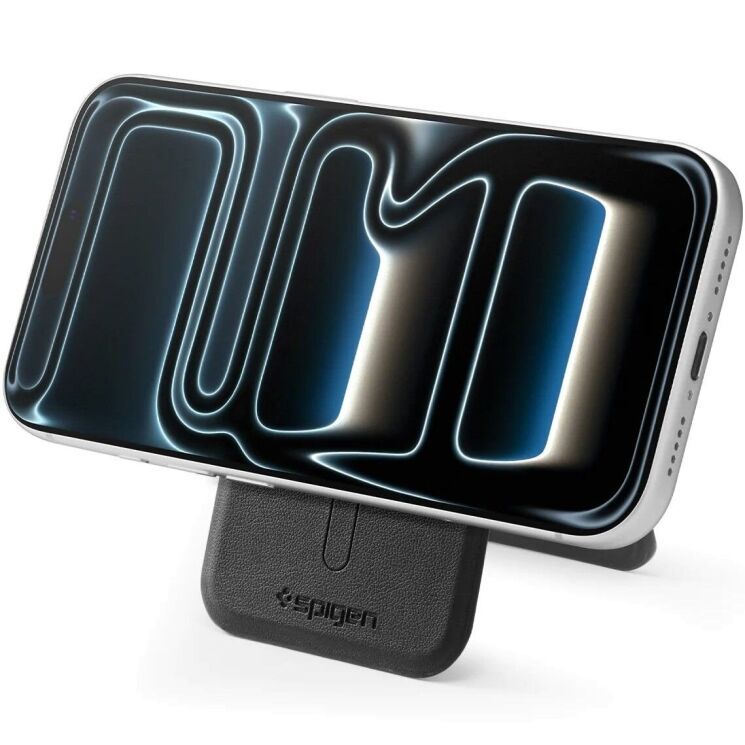 Кардхолдер Spigen Slim Fold (Mag Fit) | S314-4 (AFA11591) - Black: фото 3 из 17