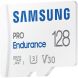 Карта памяти MicroSDXC Samsung PRO Endurance 128GB C10 UHS-I R100MB/s + адаптер (MB-MJ128KA/EU) - White (945177). Фото 5 из 11