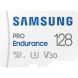 Карта памяти MicroSDXC Samsung PRO Endurance 128GB C10 UHS-I R100MB/s + адаптер (MB-MJ128KA/EU) - White (945177). Фото 4 из 11