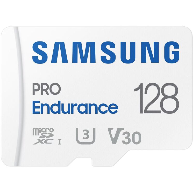 Карта памяти MicroSDXC Samsung PRO Endurance 128GB C10 UHS-I R100MB/s + адаптер (MB-MJ128KA/EU) - White: фото 4 из 11
