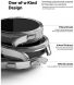 Комплект чехлов RINGKE Slim Case для Samsung Galaxy Watch 4 (44mm) - Clear / Black (284527CB). Фото 4 из 10