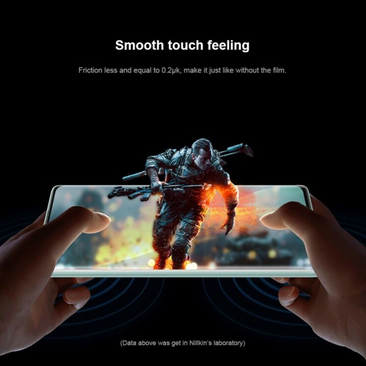 Комплект защитных пленок (2 шт) NILLKIN Impact Resistant Curved Film для Xiaomi 12 Pro - Black: фото 6 из 16
