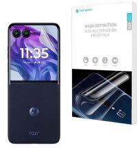 Комплект защитных пленок на внешний экран (2шт) RockSpace Explosion-Proof SuperClear для Motorola Razr 50 Ultra: фото 1 из 1