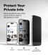 Комплект захисних стекол (2шт) Ringke Easy Slide Privacy для iPhone 17 Pro Max (8800328810716) - Black (411128B). Фото 7 з 21