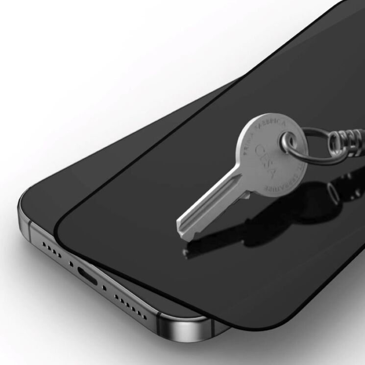Комплект захисних стекол (2шт) Tech-Protect Glass Spy + для Samsung Galaxy S25 Edge (S937) - Black: фото 4 з 6