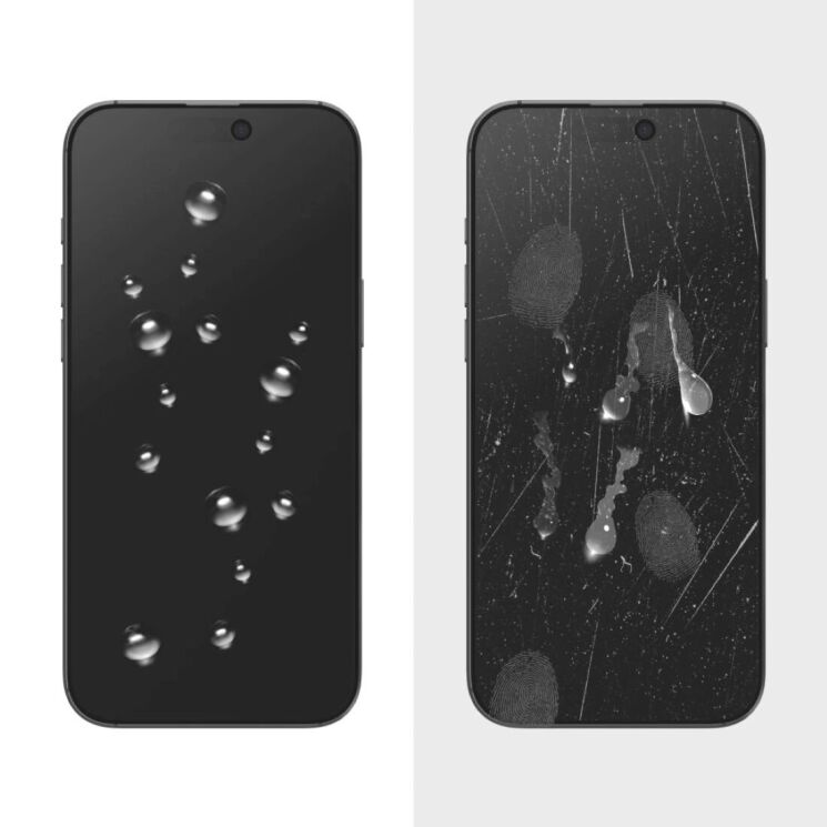 Комплект захисних стекол (2шт) Tech-Protect Glass Spy + для Samsung Galaxy S25 Edge (S937) - Black: фото 3 з 6