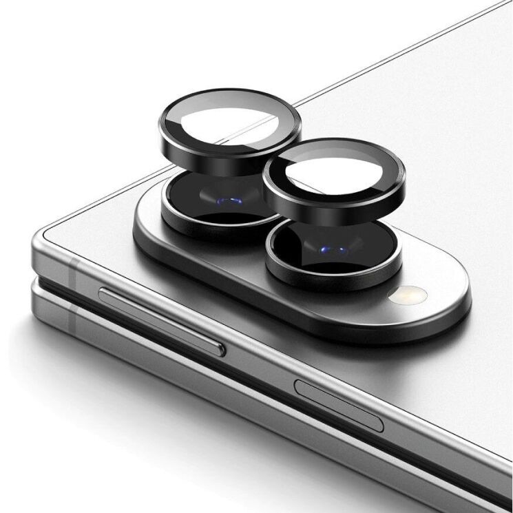 Комплект защитных стекол на камеру Ringke Camera Frame для Samsung Galaxy Fold 8 (8800380460577) - Black: фото 2 из 19