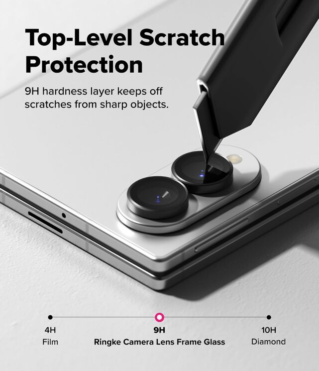 Комплект защитных стекол на камеру Ringke Camera Frame для Samsung Galaxy Fold 8 (8800380460577) - Black: фото 10 из 19