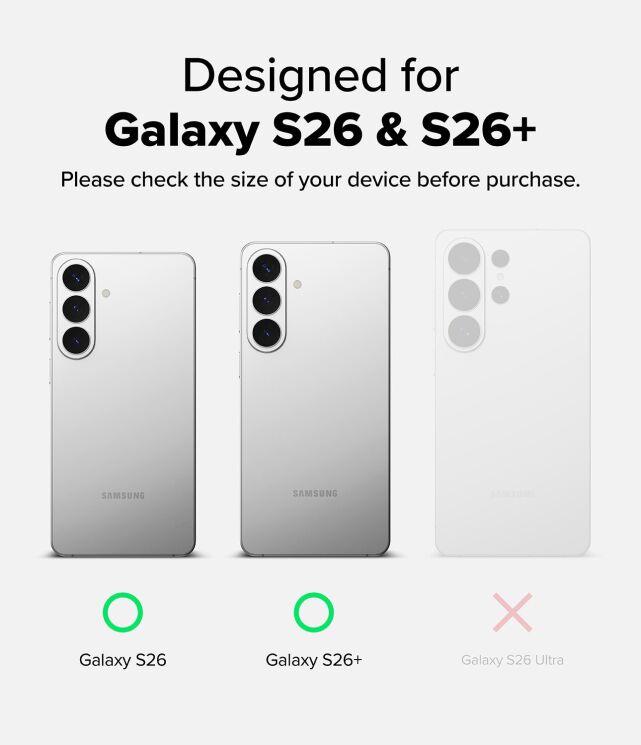 Комплект защитных стекол Ringke Camera Lens Frame Glass для Samsung Galaxy S26 Plus (S947) / Galaxy S26 (S942) 8800328815407 - Black: фото 6 из 16