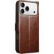 Шкіряний чохол QIALINO Classic Case для iPhone 18 Pro - Brown (423650Z). Фото 5 з 13