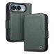 Шкіряний чохол QIALINO Wallet Case (FF) для iPhone Duo - Dark Green (435022DG). Фото 1 з 11