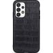 Шкіряний чохол UniCase Croco Skin для Samsung Galaxy A73 (A736) - Black (293959B). Фото 1 з 3