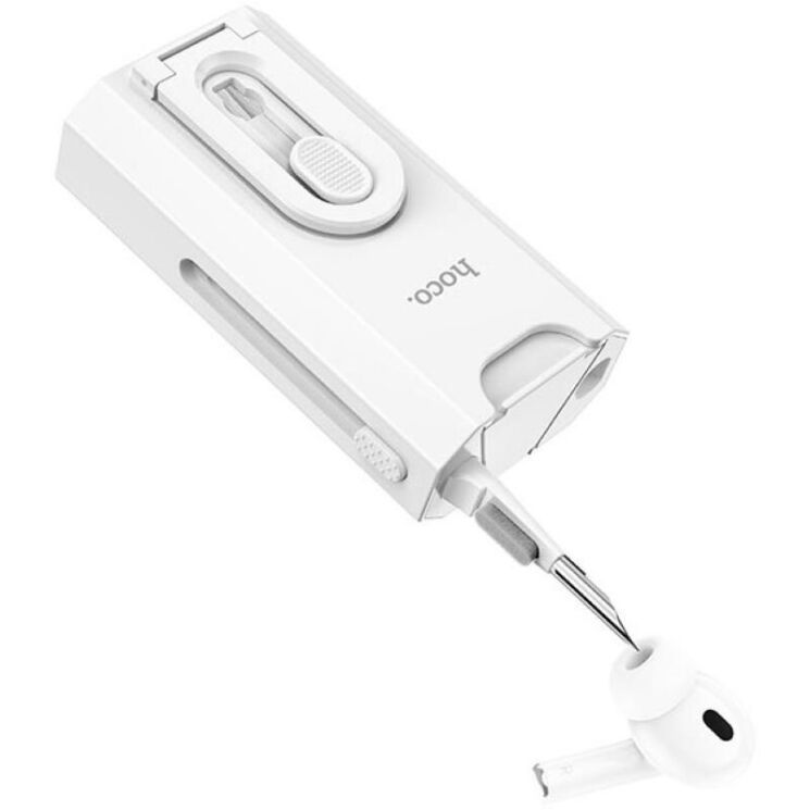 Набор для чистки гаджетов Hoco DI35 Mr.Gadget 8 in 1 - White: фото 2 из 11
