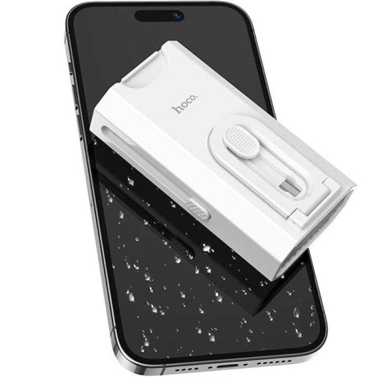 Набор для чистки гаджетов Hoco DI35 Mr.Gadget 8 in 1 - White: фото 7 из 11