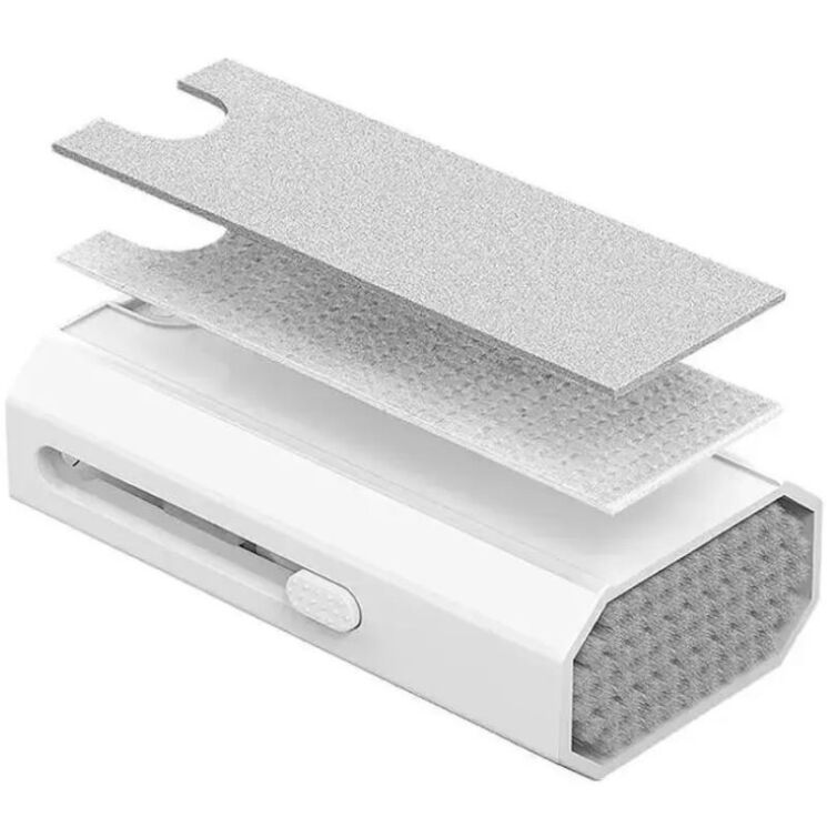 Набор для чистки гаджетов Hoco DI35 Mr.Gadget 8 in 1 - White: фото 5 из 11