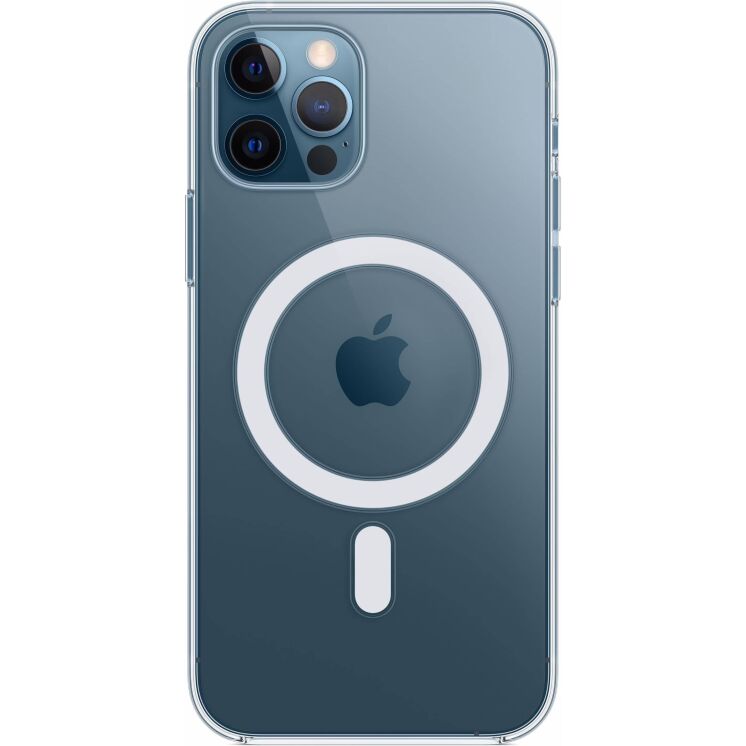 Оригінальний чохол Clear Case with MagSafe для Apple iPhone 12 / iPhone 12 Pro (MHLM3) - Transparent: фото 1 з 6