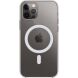 Оригінальний чохол Clear Case with MagSafe для Apple iPhone 12 / iPhone 12 Pro (MHLM3) - Transparent (369211T). Фото 2 з 6