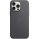 Оригинальный чехол FineWoven MagSafe для Apple iPhone 15 Pro Max (MT4V3) - Black (349618B). Фото 2 из 10