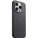 Оригинальный чехол FineWoven MagSafe для Apple iPhone 15 Pro Max (MT4V3) - Black (349618B). Фото 3 из 10