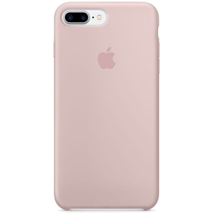 Оригінальний чохол Silicone Case для Apple iPhone 7 Plus / 8 Plus (MQH22) - Pink Sand: фото 2 з 3