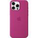 Оригинальный чехол Silicone Case with MagSafe для Apple iPhone 16 Pro Max (MYYX3) - Fuchsia (366356P). Фото 2 из 4