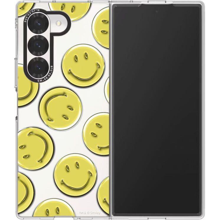 Оригінальний чохол Smiley Slim Case для Samsung Galaxy Fold 6 (GP-FPF956SBBWW) - White (357674W) Оригінальний чохол Smiley Slim Case для Samsung Galaxy Fold 6 (GP-FPF956SBBWW) - White: фото 1 з 3