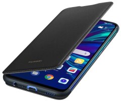 Оригинальный чехол Wallet Cover для Huawei P Smart (2019) - Black: фото 1 из 5