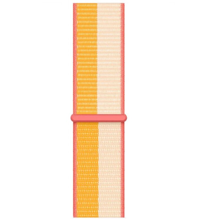 Оригінальний ремінець Sport Loop для Apple Watch 42 (Series 10/11/12) / 41 / 40 / SE 40 / 38 (ML2N3) - Maize-White (345163WO) Оригінальний ремінець Sport Loop для Apple Watch 42 (Series 10/11/12) / 41 / 40 / SE 40 / 38 (ML2N3) - Maize-White: фото 3 з 3