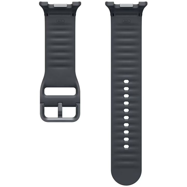 Оригинальный ремешок Sport (M/L) для Samsung Galaxy Watch 8 (40/44mm) / 8 Classic (ET-SNL33LBEGEU) - Graphite: фото 2 из 3