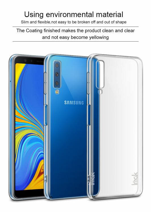Пластиковый чехол IMAK Crystal для Samsung Galaxy A7 2018 (A750): фото 13 из 13
