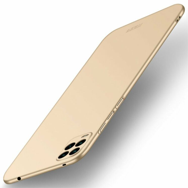 Пластиковый чехол MOFI Slim Shield для Xiaomi Mi 10 Lite - Gold: фото 1 из 11