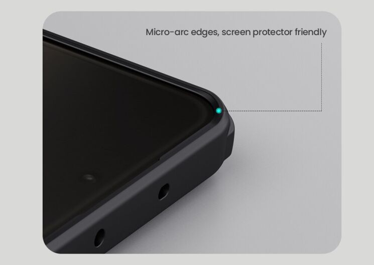 Пластиковый чехол NILLKIN Frosted Shield Pro для OnePlus Nord 5 / Ace 5 Ultra - Black: фото 15 из 18