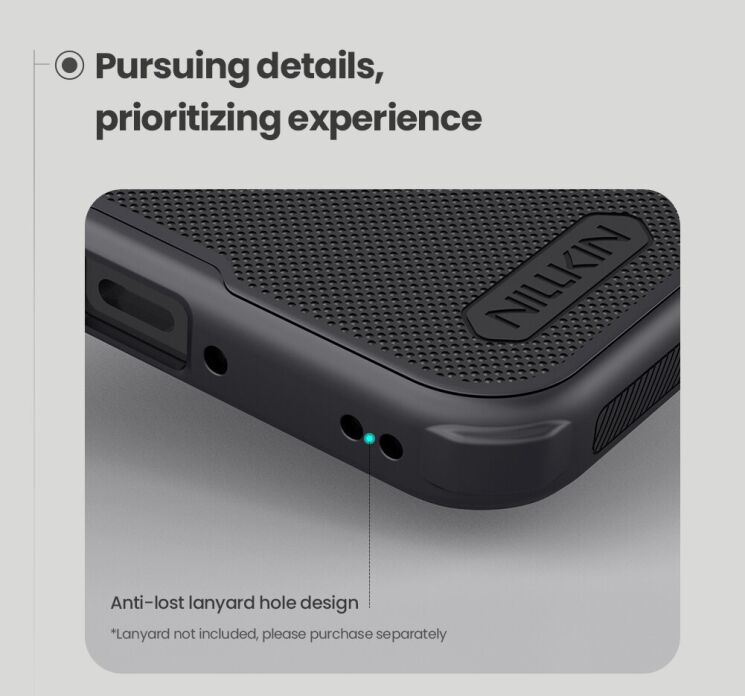 Пластиковый чехол NILLKIN Frosted Shield Pro для OnePlus Nord 5 / Ace 5 Ultra - Black: фото 13 из 18