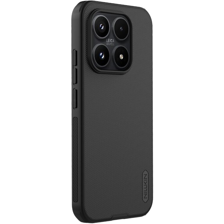 Защитный (PC+TPU) чехол NILLKIN Frosted Shield Pro Magnetic для Xiaomi 17 - Black: фото 3 из 21