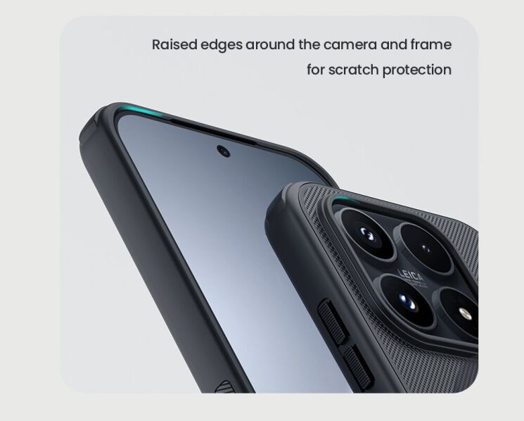 Защитный (PC+TPU) чехол NILLKIN Frosted Shield Pro Magnetic для Xiaomi 17 - Black: фото 13 из 21