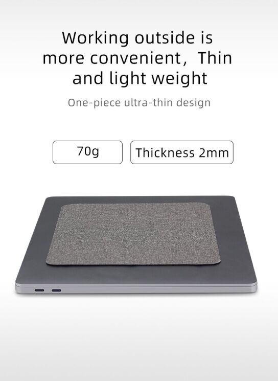 Подставка для ноутбука Reframe Fold Laptop Stand - Dark Grey: фото 3 из 12