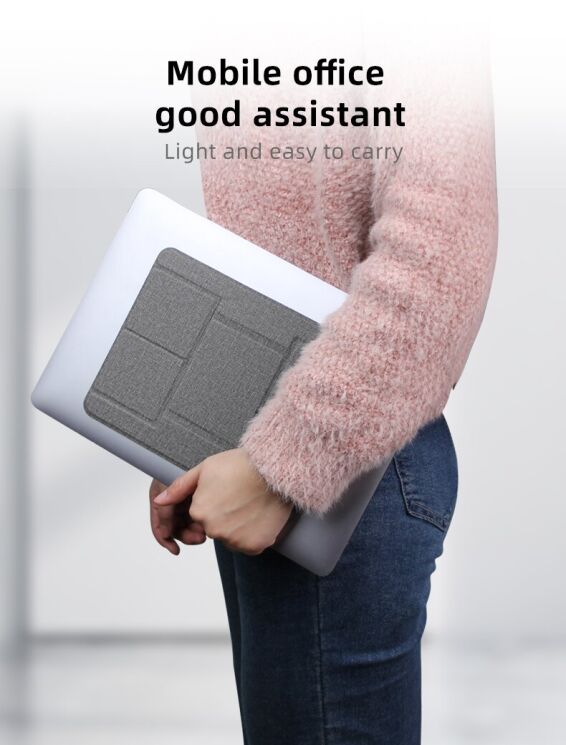 Подставка для ноутбука Reframe Fold Laptop Stand - Dark Grey: фото 4 из 12