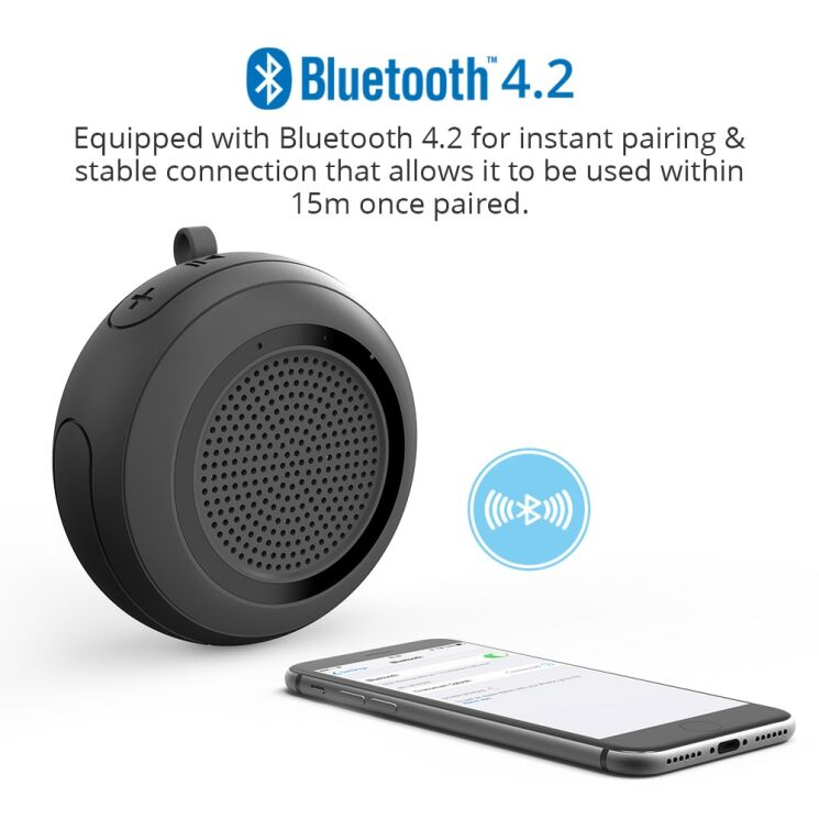 Портативная акустика TRONSMART Element Splash Bluetooth Speaker - Black: фото 9 из 11
