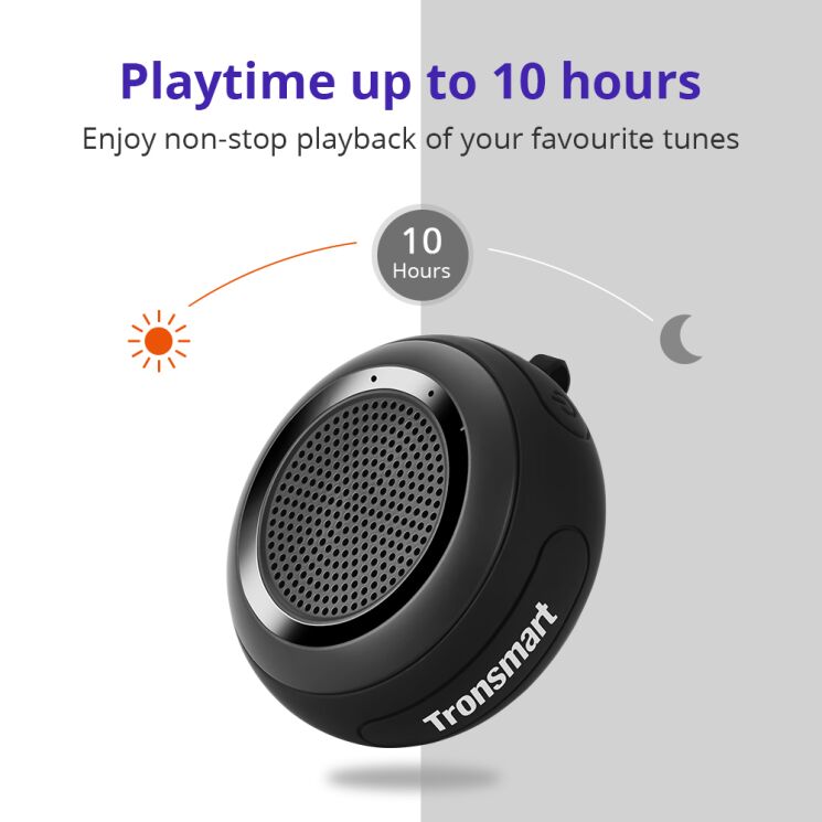 Портативная акустика TRONSMART Element Splash Bluetooth Speaker - Black: фото 10 из 11