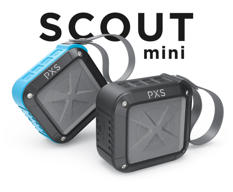 Портативная колонка Pixus Scout mini - Black: фото 5 з 16