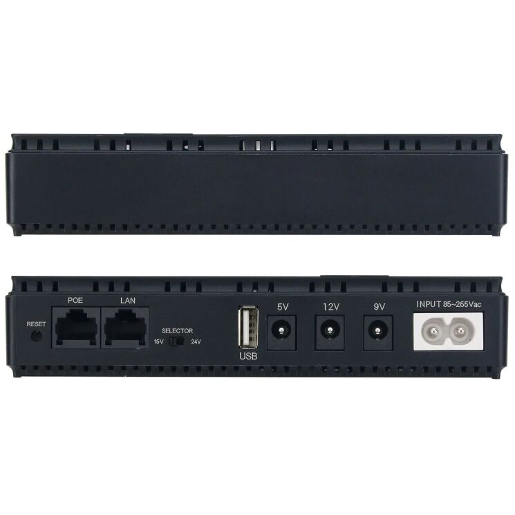 Портативный источник питания для роутера Andes DC1018P 18W 5V/9V/12V (8800mAh) - Black: фото 3 из 5