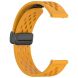 Ремінець Deexe Astra Strap для годинників з шириною кріплення 20мм - Yellow (895435Y). Фото 3 з 11