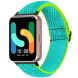 Ремінець Deexe Braided Strap для Samsung Galaxy Fit 3 - Yellow / Green (349028YG). Фото 2 з 6