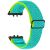 Ремешок Deexe Braided Strap для Samsung Galaxy Fit 3 - Yellow / Green: фото 1 из 6