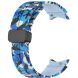 Ремінець Deexe Camo Silicone для Samsung Galaxy Watch 4 / 4 Classic / 5 / 5 Pro - Sky Blue (284643SL). Фото 2 з 6