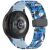 Ремешок Deexe Camo Silicone для Samsung Galaxy Watch 4 / 4 Classic / 5 / 5 Pro - Sky Blue: фото 1 из 6