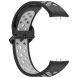Ремешок Deexe Dot Color для Samsung Galaxy Fit 3 - Black / Grey (349023BH). Фото 4 из 7