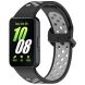 Ремешок Deexe Dot Color для Samsung Galaxy Fit 3 - Black / Grey (349023BH). Фото 1 из 7